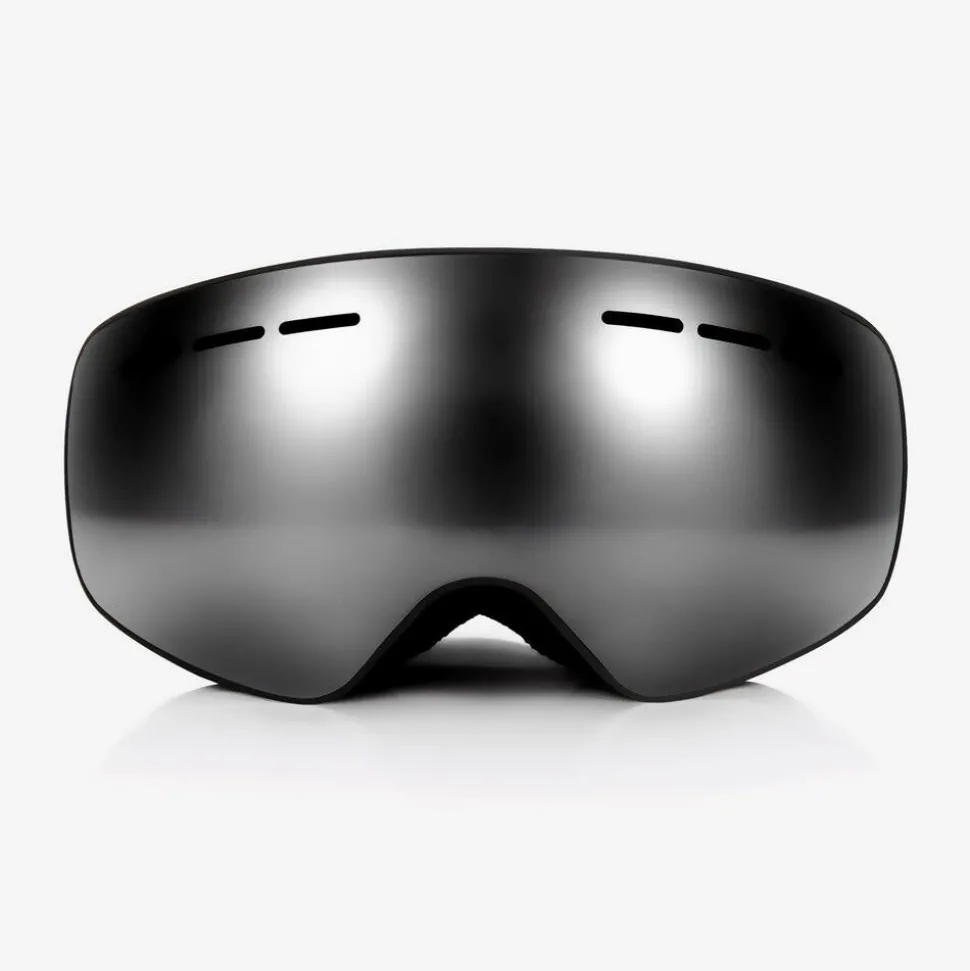 Silver Polarised Anti-Fog Ski Goggles