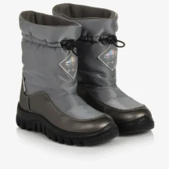 Silver Snow Boots
