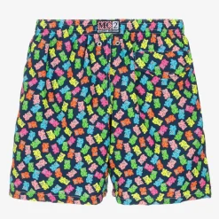 Teen Blue Gummy Bear Print Swim Shorts