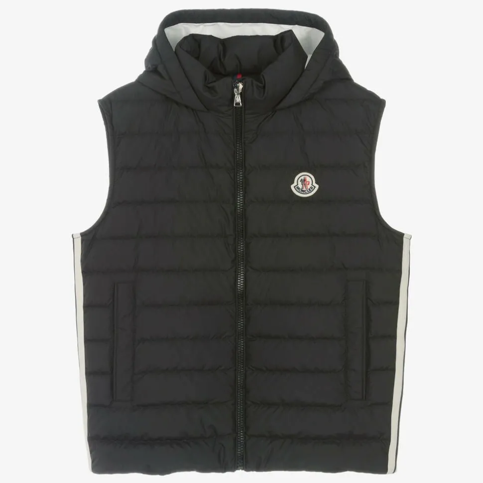 Teen Boys Black Down Kamaria Gilet