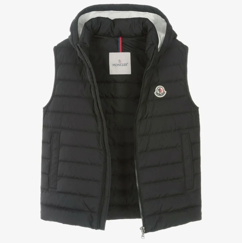 Teen Boys Black Down Kamaria Gilet