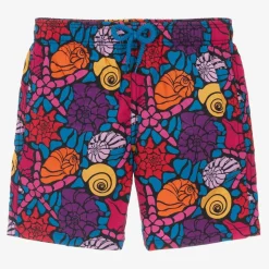 Teen Boys Black Shell Swim Shorts