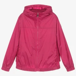 Teen Girls Pink Owara Windbreaker Jacket