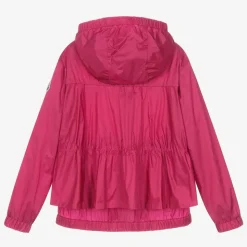 Teen Girls Pink Owara Windbreaker Jacket
