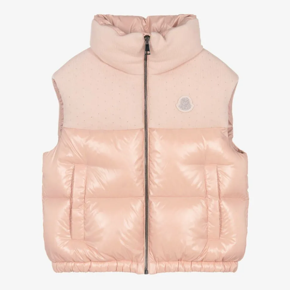 Teen Girls Pink Suzan Down Gilet