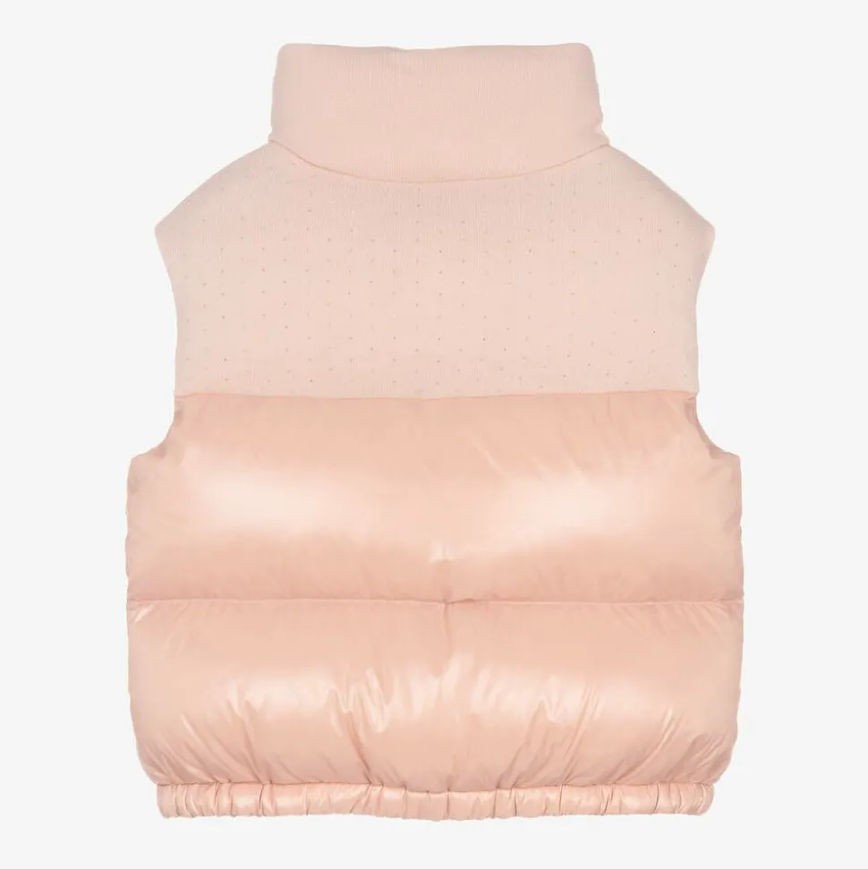 Teen Girls Pink Suzan Down Gilet