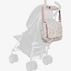 White & Pink Ballerina Baby Changing Bag (36cm)