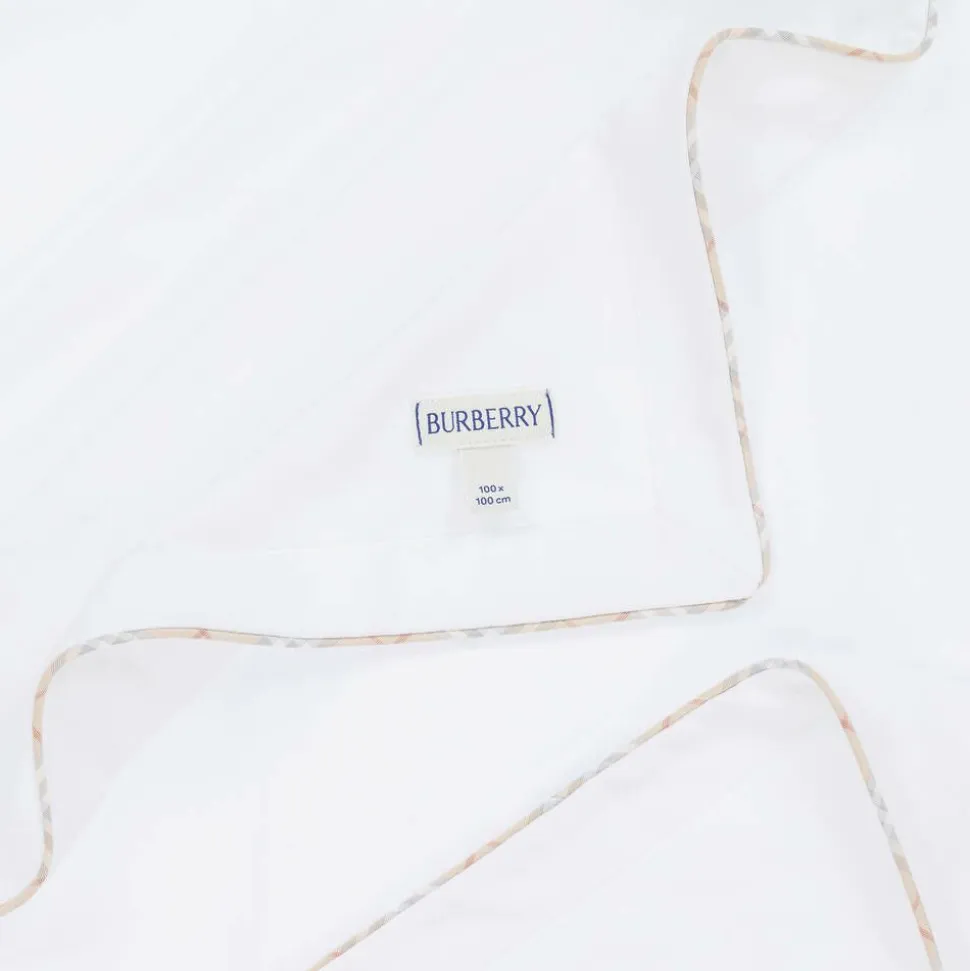 White Cotton Baby Blanket (100cm)