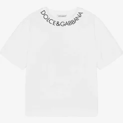 White Cotton Jersey T-Shirt