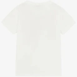 White Cotton Logo T-Shirt