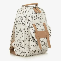 White Dalmatian Print Backpack (29cm)