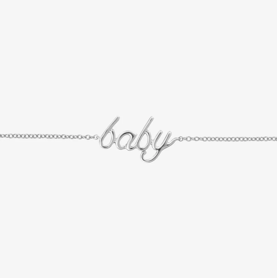 White 18kt Gold Baby Bracelet