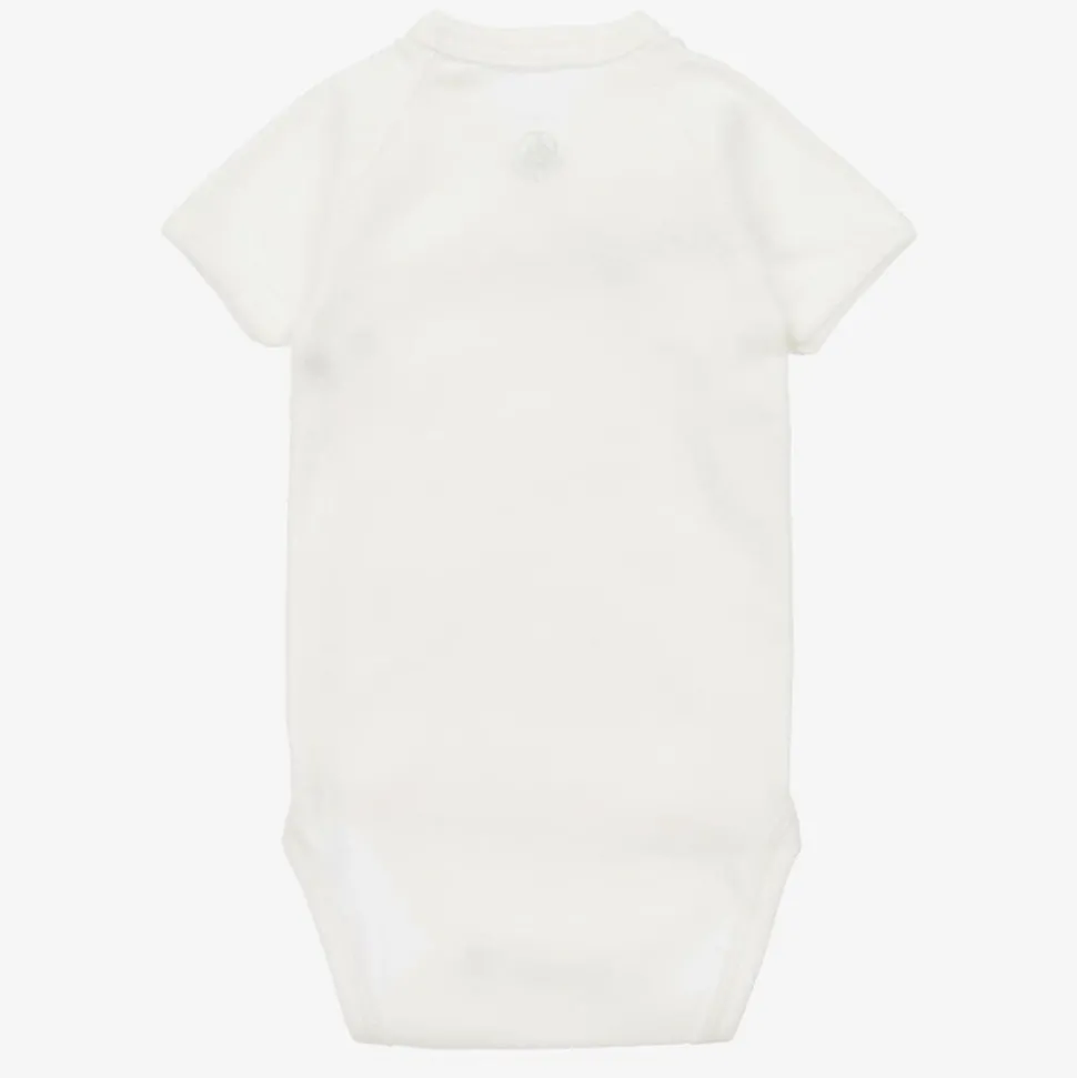 White Organic Cotton Bodyvests (5 Pack)