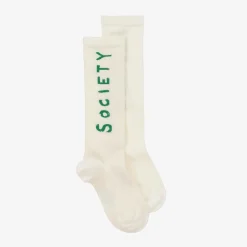 White Organic Cotton Society Socks