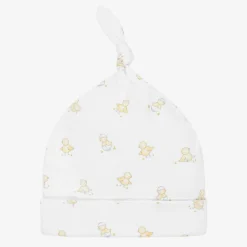 White Pima Cotton Baby Hat