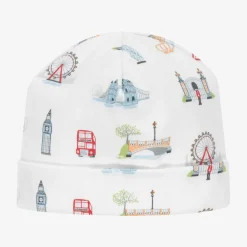White Pima Cotton London Getaway Hat