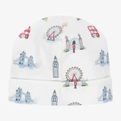 White Pima Cotton London Getaway Hat