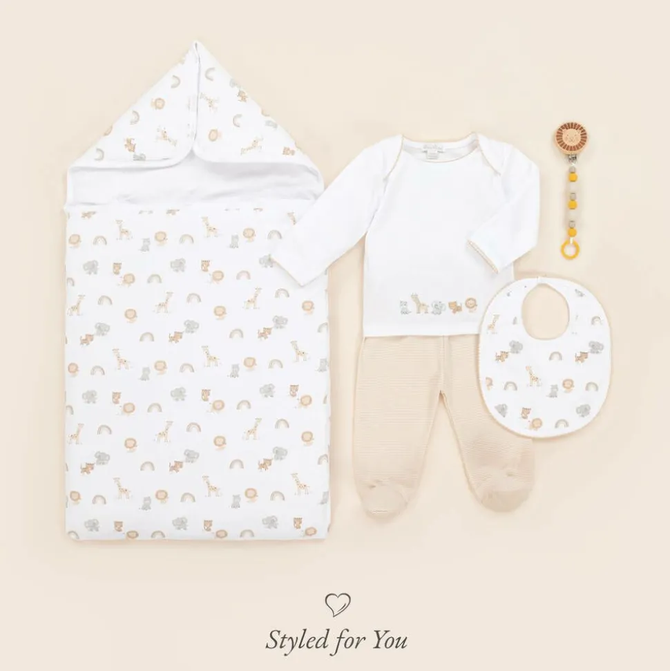 White Pima Cotton Safari Squad Nest