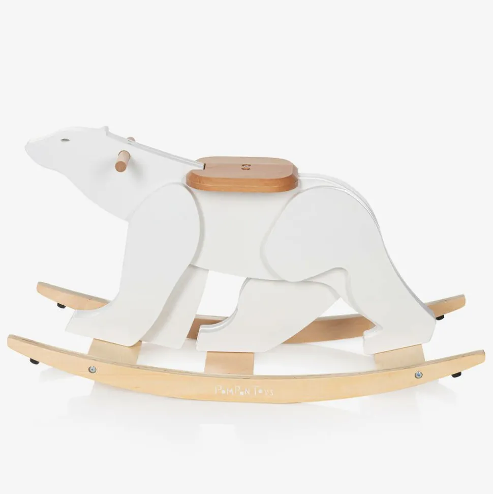 White Polar Bear Rocker (75cm)