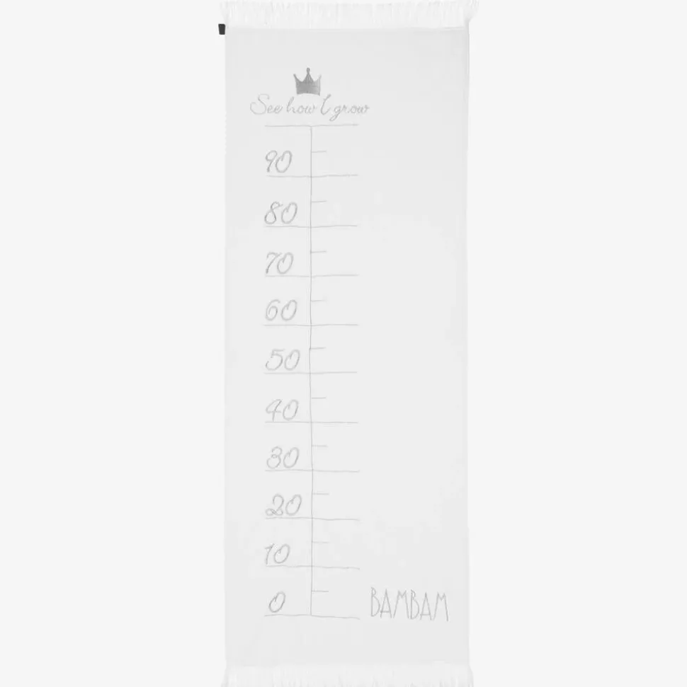 White "See How I Grow" Towel (125cm)