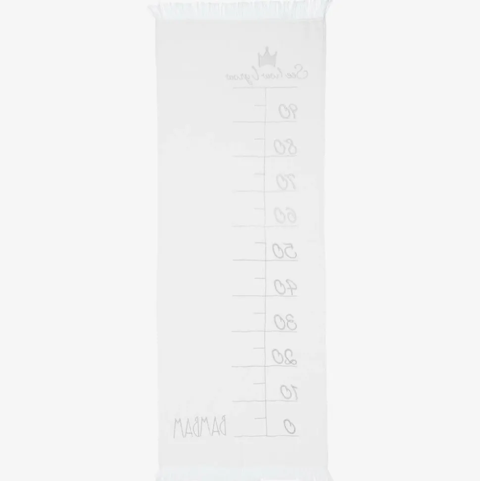 White "See How I Grow" Towel (125cm)