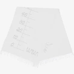 White "See How I Grow" Towel (125cm)