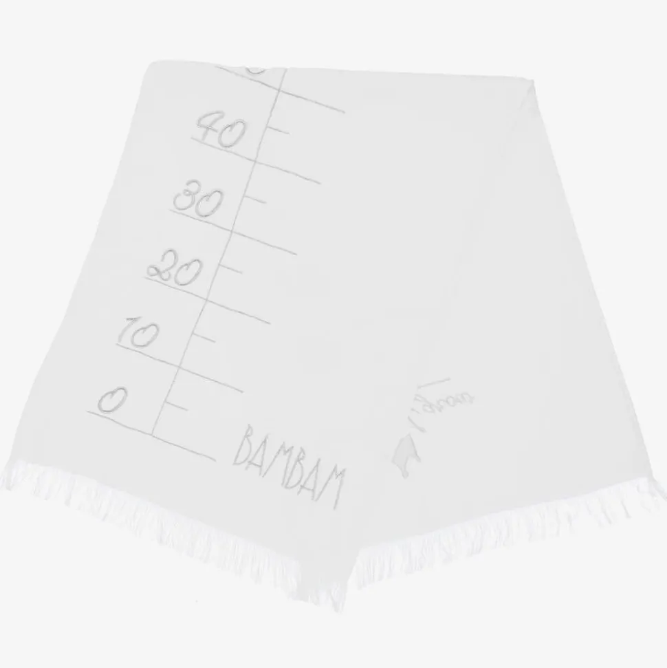 White "See How I Grow" Towel (125cm)