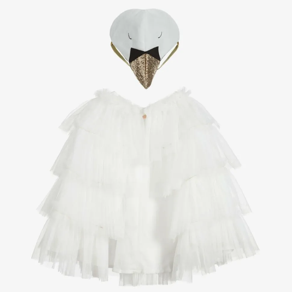 White Swan Cape Costume