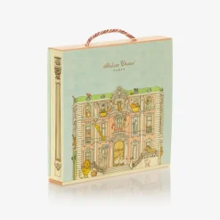 White Tapestry Swaddle (97cm)