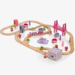 Wooden Fairy Town Train Set (114cm)