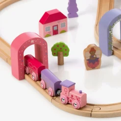 Wooden Fairy Town Train Set (114cm)