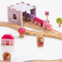 Wooden Fairy Town Train Set (114cm)