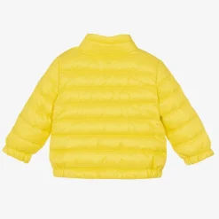 Yellow Down Padded Acorus Puffer Jacket