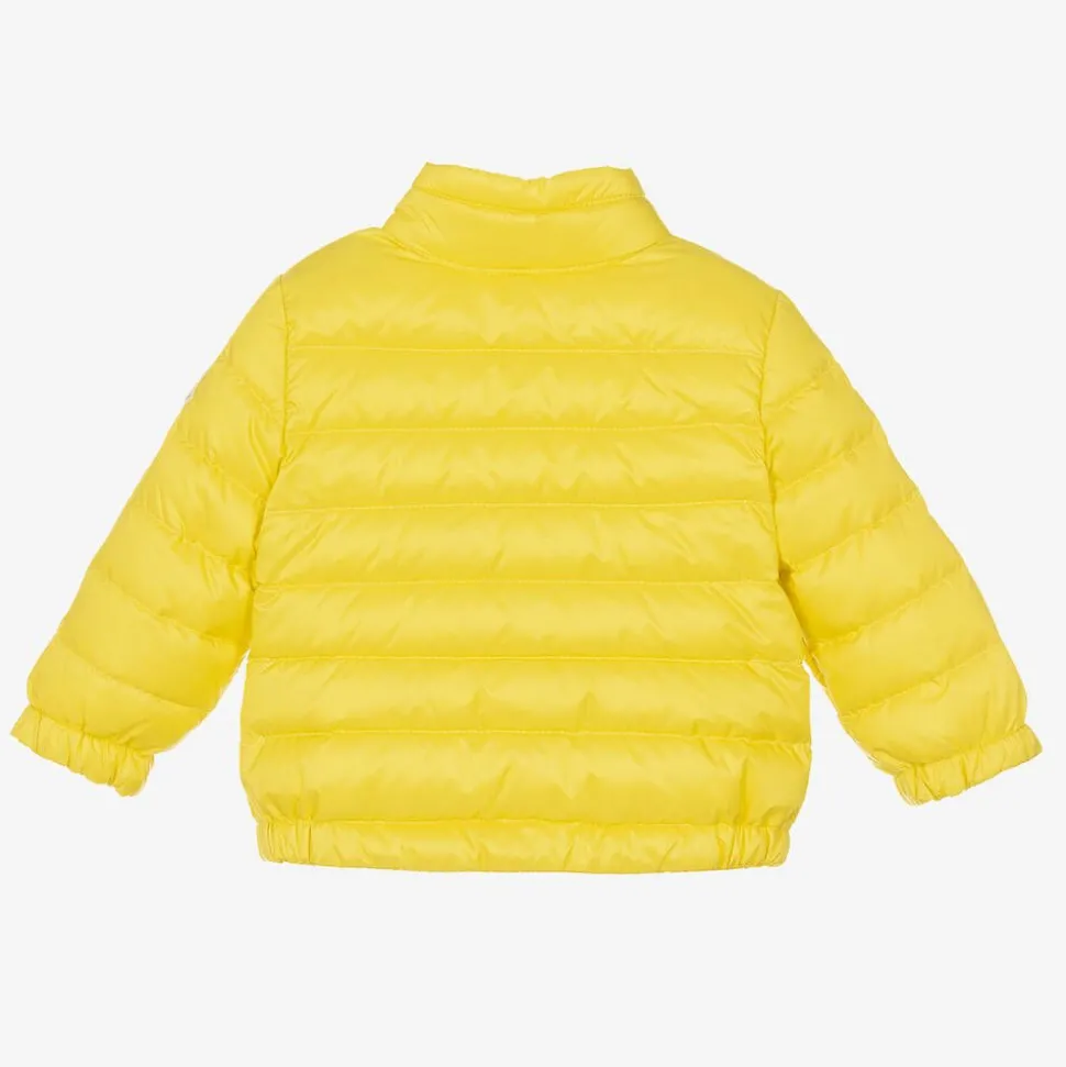 Yellow Down Padded Acorus Puffer Jacket