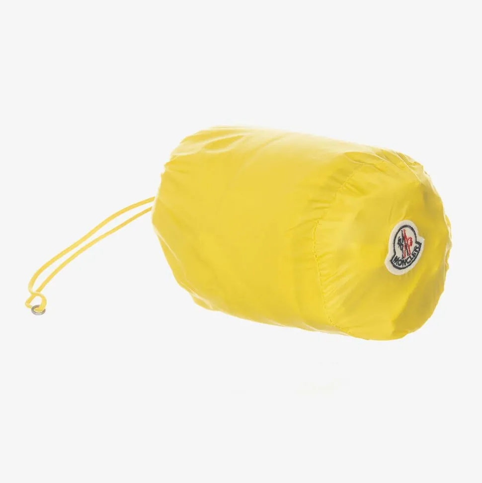 Yellow Down Padded Acorus Puffer Jacket