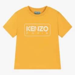 Yellow Kenzo Paris Organic Cotton T-Shirt