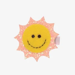 Yellow Sun Hair Clip (5.5cm)